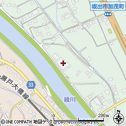 香川県坂出市加茂町甲20周辺の地図