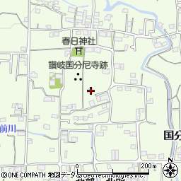 香川県高松市国分寺町新居2423周辺の地図