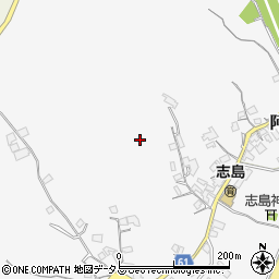 三重県志摩市阿児町志島周辺の地図