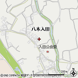 兵庫県南あわじ市八木入田230周辺の地図