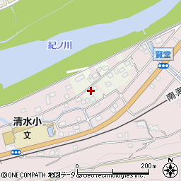 和歌山県橋本市賢堂29周辺の地図