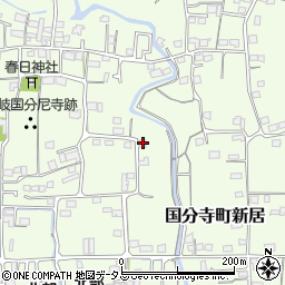 香川県高松市国分寺町新居2460周辺の地図