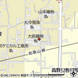 和歌山県橋本市高野口町応其10周辺の地図