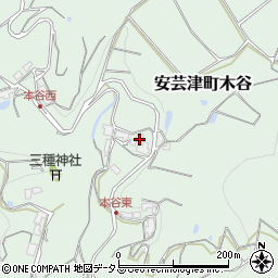 広島県東広島市安芸津町木谷4987周辺の地図