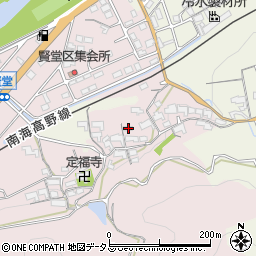 和歌山県橋本市賢堂204周辺の地図