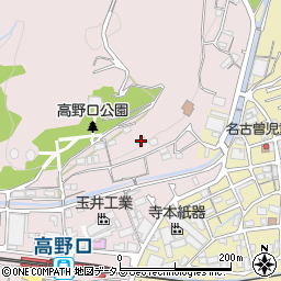和歌山県橋本市高野口町名倉1163周辺の地図