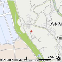 兵庫県南あわじ市八木入田196周辺の地図