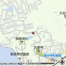 香川県高松市国分寺町新居3702-40周辺の地図