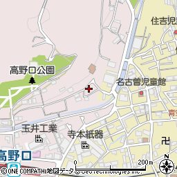 和歌山県橋本市高野口町名倉1191周辺の地図