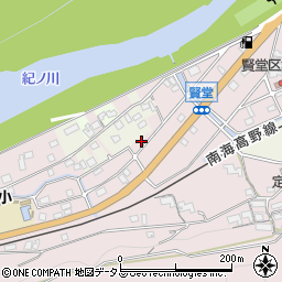 和歌山県橋本市賢堂1042周辺の地図
