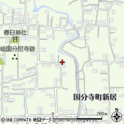 香川県高松市国分寺町新居2466周辺の地図