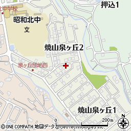 広島県呉市焼山泉ヶ丘周辺の地図