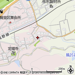 和歌山県橋本市賢堂167周辺の地図