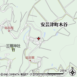 広島県東広島市安芸津町木谷4988周辺の地図