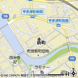 香川県綾歌郡宇多津町新町3632周辺の地図