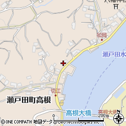 広島県尾道市瀬戸田町高根824周辺の地図