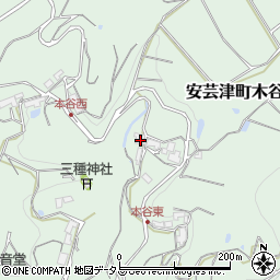 広島県東広島市安芸津町木谷5028周辺の地図