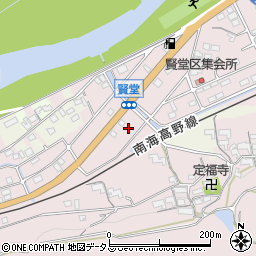 和歌山県橋本市賢堂1023周辺の地図