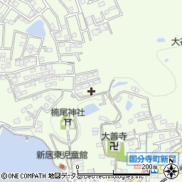 香川県高松市国分寺町新居3702周辺の地図