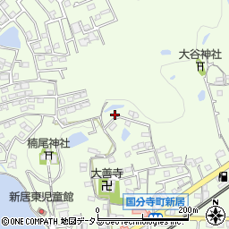 香川県高松市国分寺町新居3413-11周辺の地図