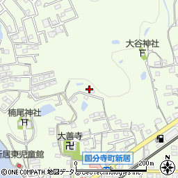 香川県高松市国分寺町新居3413-13周辺の地図