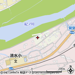 和歌山県橋本市向副486周辺の地図