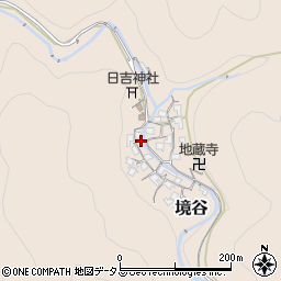 和歌山県岩出市境谷254周辺の地図