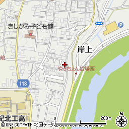 和歌山県橋本市岸上140-4周辺の地図