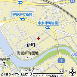 香川県綾歌郡宇多津町新町3612周辺の地図