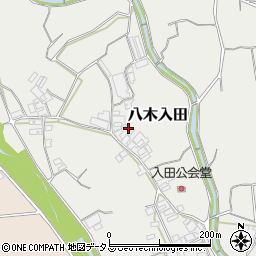 兵庫県南あわじ市八木入田223周辺の地図