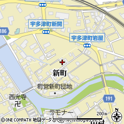香川県綾歌郡宇多津町新町3628周辺の地図