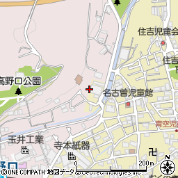 和歌山県橋本市高野口町名倉1100周辺の地図