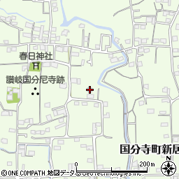 香川県高松市国分寺町新居2467周辺の地図