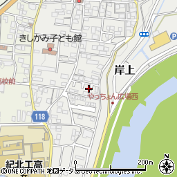 和歌山県橋本市岸上140周辺の地図