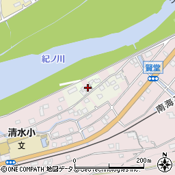 和歌山県橋本市賢堂30周辺の地図