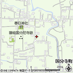 香川県高松市国分寺町新居2468周辺の地図