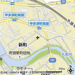 香川県綾歌郡宇多津町新町3617周辺の地図