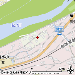 和歌山県橋本市向副26周辺の地図