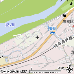 和歌山県橋本市向副463周辺の地図