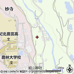 和歌山県伊都郡かつらぎ町中飯降599周辺の地図