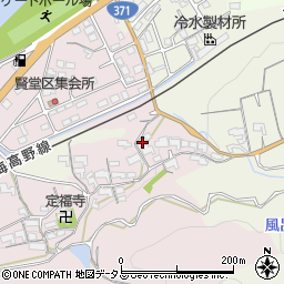 和歌山県橋本市賢堂183周辺の地図