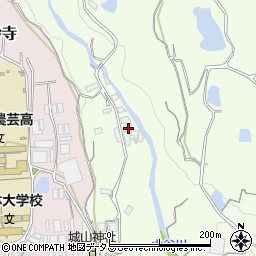 和歌山県伊都郡かつらぎ町中飯降577周辺の地図