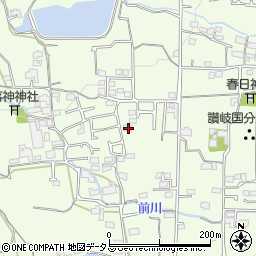 香川県高松市国分寺町新居2351-1周辺の地図
