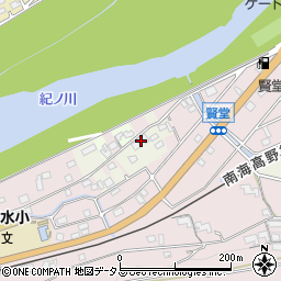 和歌山県橋本市向副466周辺の地図