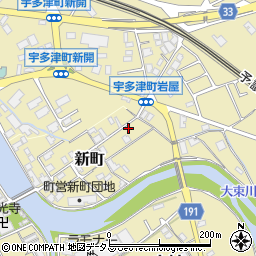 香川県綾歌郡宇多津町新町3615周辺の地図