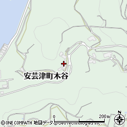 広島県東広島市安芸津町木谷4203周辺の地図