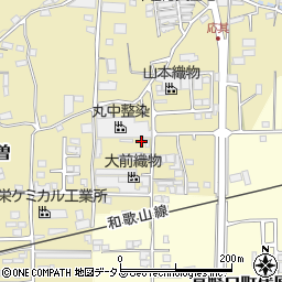 和歌山県橋本市高野口町応其16周辺の地図