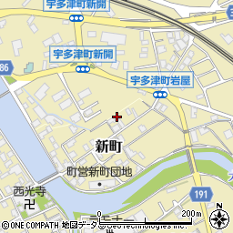香川県綾歌郡宇多津町新町3627周辺の地図