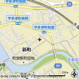 香川県綾歌郡宇多津町新町3616周辺の地図