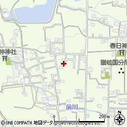 香川県高松市国分寺町新居2350-11周辺の地図